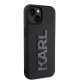 Karl Lagerfeld iPhone 15 Case 3D Logo Glitter, Black