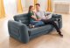 Intex 66552 2-in-1 Inflatable Sofa Bed Queen Size, Gray