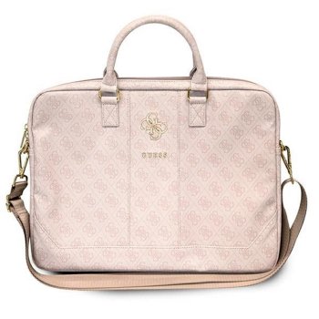 Guess 4G Big Logo klēpjdatora soma 16", rozā