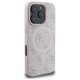 Guess 4G Ring Classic Logo MagSafe Maciņš ar MagSafe iPhone 16 Pro Max telefonam – Rozā | Phone Case Cover