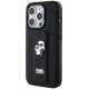 Чехол Karl Lagerfeld для iPhone 13 / 13 Pro Gripstand Saffiano Karl&Choupette, черный