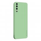 Huawei P30 (ELE-L09, ELE-L29) PINWUYO Silicone Cutouts Anti-Drop Texture Cover Case, Green | Чехол Обложка Бампер Кабура