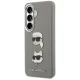 Karl Lagerfeld Saffiano Double Heads Metal vāciņš Samsung Galaxy S26, sudraba