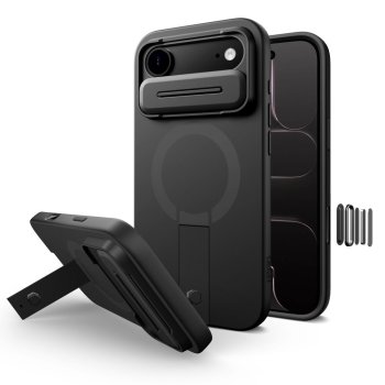 Tech-Protect Kevlar Aura MagSafe vāciņš iPhone Air, Melns