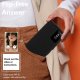 Tech-Protect Smart Wallet Case for Samsung Galaxy S25+, Matte Black