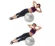 Fitnesa Vingrošanas Dubultā Bumba - Sudraba, 50 cm | Exercise Fitness Gym Peanut Ball