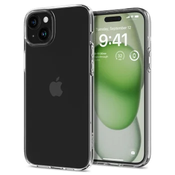 Spigen iPhone 15 Plus vāciņš Liquid Crystal, caurspīdīgs