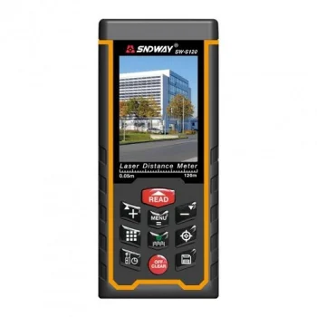 Лазерный дальномер 120 м с LCD дисплеем и памятью