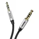Baseus Yiven Audio Cable Mini Jack 3,5mm AUX, 1.5m, Black+Silver | Аудио Провод Кабель