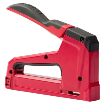 Arrow T50 RED2 mehāniskais skavotājs un naglotājs, sarkans/melns