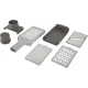 Daudzfunkcionālā rīve 7-in-1 Zwilling Z-Cut, pelēka