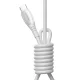 Joyroom S-A59 Vibrant Series USB-C uz USB-C kabelis 60W 1.2m, balts