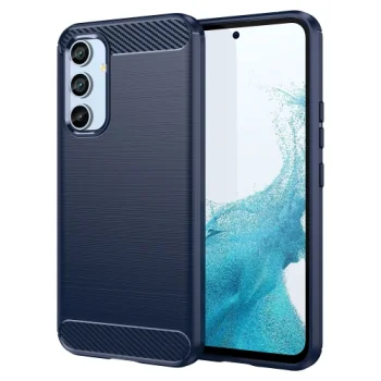 Чехол Carbon Case для Samsung Galaxy A54 5G, синий