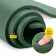 Коврик для фитнеса и йоги 4Fizjo NBR 180x60x1.5 см, шалфейно-зеленый