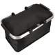 Foldable picnic thermal basket with insulation, 32L, black