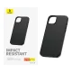 Чехол для iPhone 15 Pro Max Baseus Fauxther Series, черный