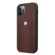 Чехол BMW для iPhone 12 Pro Max Curve Perforate, красный