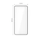 Tech-Protect Glass Fit+ aizsargstikls Xiaomi 15T / 15T Pro (2 gab.), melns