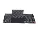 Waterproof car seat protector mat with pet carrier enclosure for dogs and cats, black