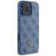 Guess HC PU 4G Small 4G and Classic Phone Case Cover iPhone 16 Pro Max MagSafe - Blue