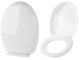 Universal Soft-Close Toilet Seat, White