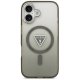Чехол Guess IML Gradient Triangle Logo MagSafe для iPhone 17 — оливковый