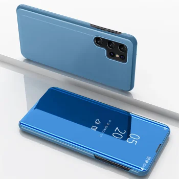 Caurspīdīgs telefona vāciņš Samsung Galaxy A56 Blue | Clear View Case