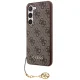 Guess Samsung Galaxy A35 vāciņš 4G Charms Collection, brūns