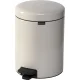 Мусорное ведро с педалью Brabantia NewIcon 5 л, бежевое