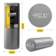 Textured Massage Roller 4FIZJO CARE+ 45 cm, Grey