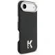 Karl Lagerfeld Karl Head Logo MagSafe vāciņš priekš iPhone Air, melns