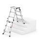 Teleskopiskās kāpnes Hailo Master DTL100 2 x 4 – 2 x 6 pakāpieni
