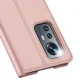 Dux Ducis Skin Pro Flip Case, Wallet And Stand For Xiaomi Poco M6 Pro / Redmi 12/12r - Pink