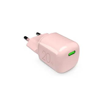 Puro 20W GaN USB-C tīkla lādētājs - rozā