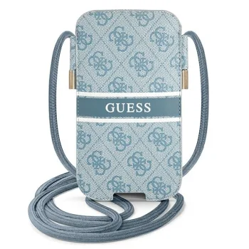 Сумка для телефона Guess 4G Stripe GUPHL4GDBL 6.7" синяя