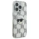 Чехол Karl Lagerfeld IML Karl Head Electroplated для iPhone 16 Pro, прозрачный