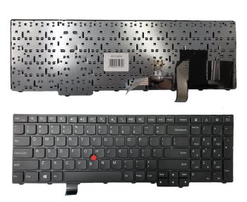 Lenovo ThinkPad S531 tastatūra ar rāmi un TrackPoint, melna