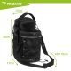 Magnētiskā sporta soma Trizand 4.5L fitnesam, melna