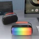 Беспроводная колонка Dudao Y21 с RGB-подсветкой Bluetooth 5.3, черная