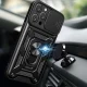 Hybrid Armor Camshield iPhone 16 Pro Max vāciņš ar kameras aizsargu, zils