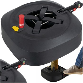 Ruhhy 24304 Self-Clamping Christmas Tree Stand with Water Reservoir