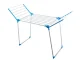 Foldable Clothes Drying Rack, 150 cm, White/Blue