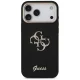 Guess Fixed Glitter Big 4G vāciņš iPhone 17 Pro Max, melns