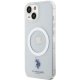 Apple iPhone 15 6.1\'\' US Polo Magsafe Collection Case Cover (USHMP15SUCIT), Transparent | Telefona Maciņš Vāks...