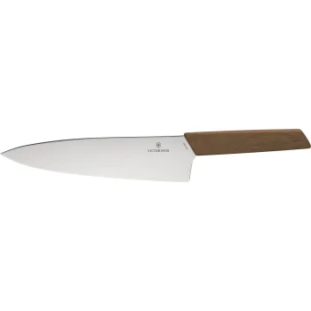 Victorinox Swiss Modern 20 cm Carving Knife, Walnut Wood