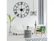 Sienas pulkstenis Retro Vintage Loft 3D, 60cm, melns