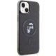 Karl Lagerfeld iPhone 15 vāciņš Karl&Choupette Glitter MagSafe, melns