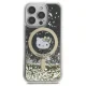 Hello Kitty iPhone 16 Pro Max vāciņš Liquid Glitter Fever MagSafe, zelta