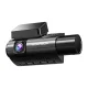 WOLFBOX i07 3-Channel Dash Cam WiFi GPS 2.5K + 1080p