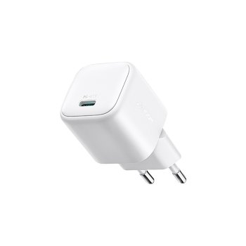 Joyroom JR-TCG15 Mini 30W GaN USB-C sienas lādētājs – balts
